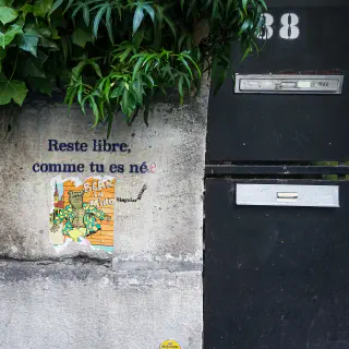 Graffiti, reste libre!