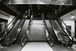 Des escalator de la Garre de Lyon