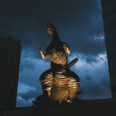 Statue de Godzilla