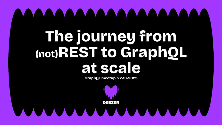 Présentation migration API Deezer vers GraphQL