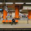 Someone waiting at the station