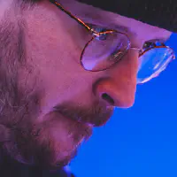 Alexis Valet closeup while he's playing Vibraphone