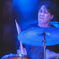 Kunito Kitai playing drums